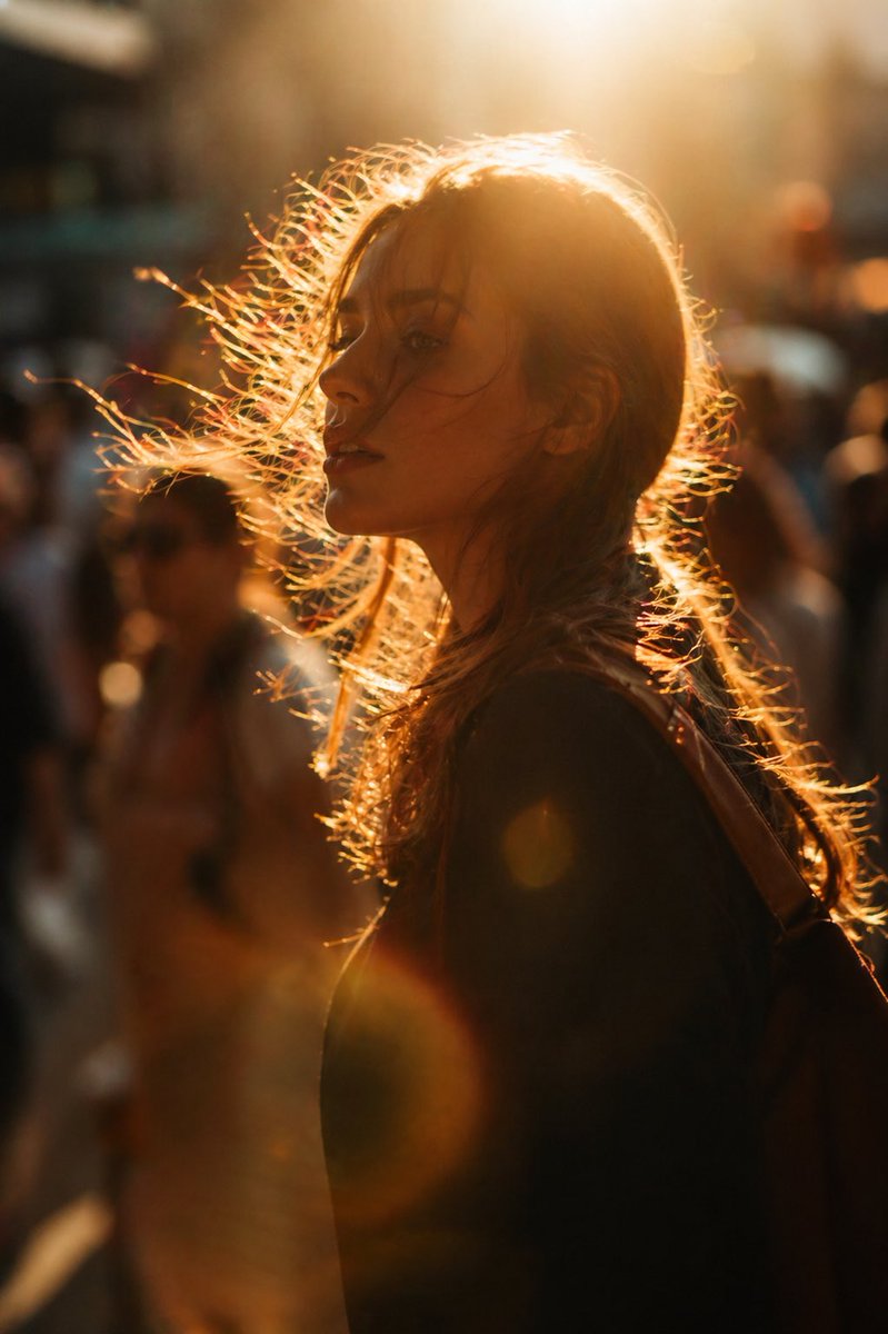 Golden Hour Editorial Street Portrait — GPT Image 2 image prompt example