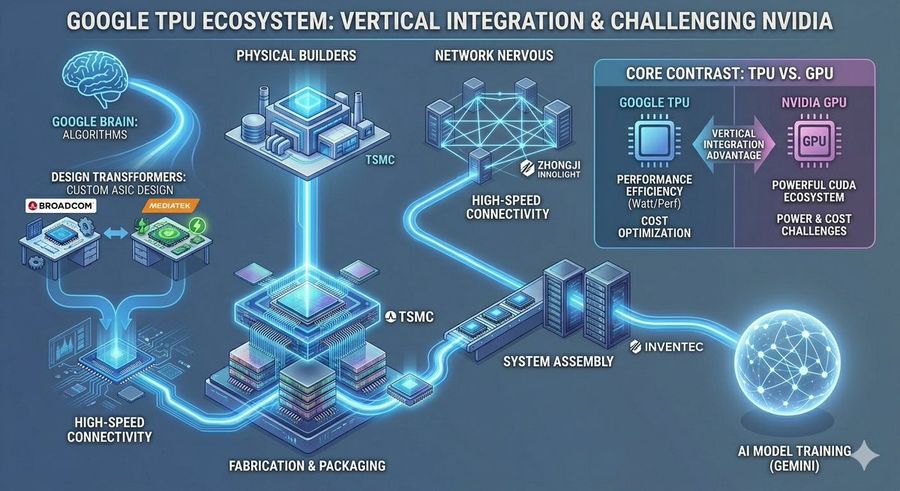 Google Tpu Ecosystem Infographic — GPT Image 2 image prompt example