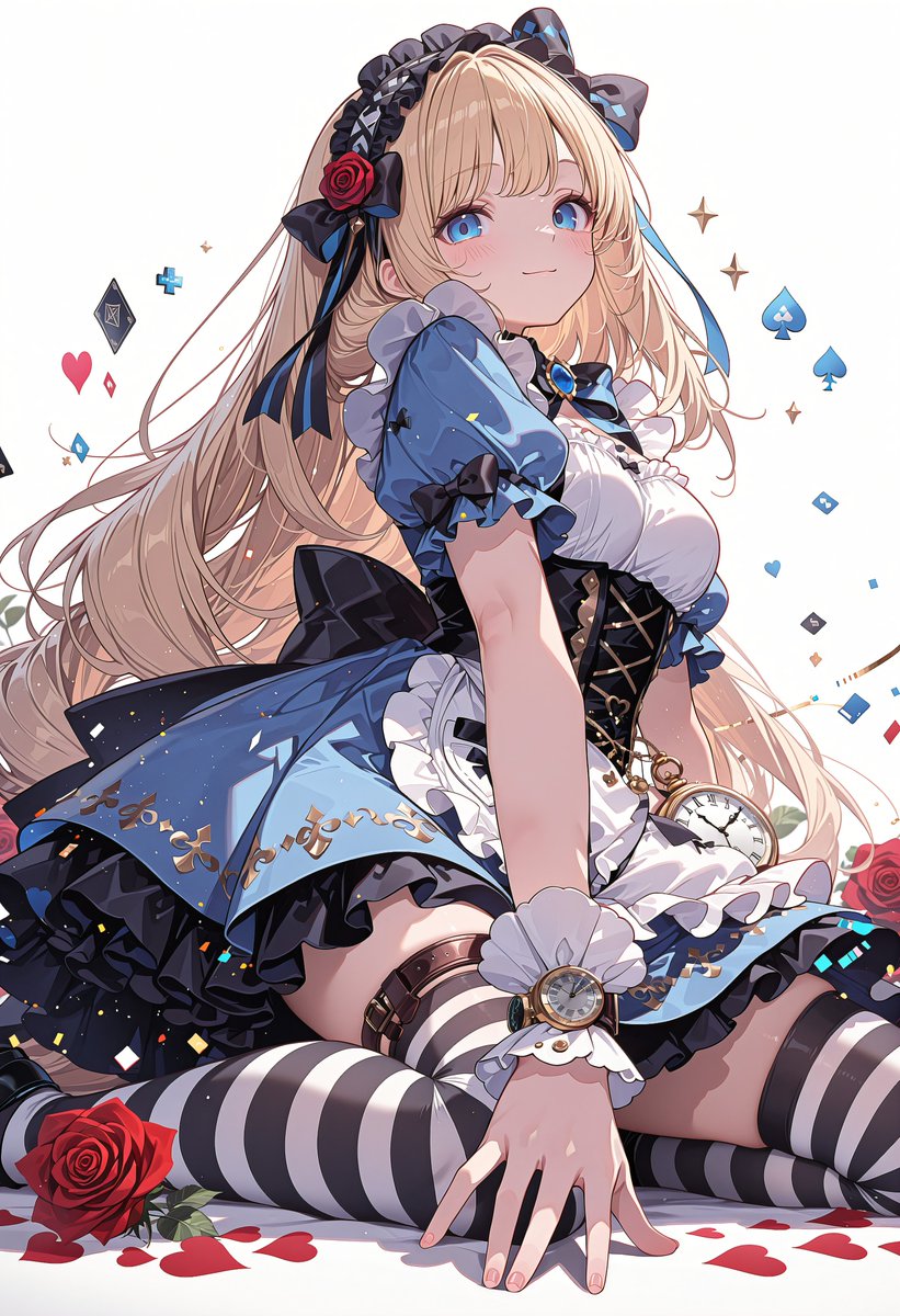Gothic Alice Anime Girl — GPT Image 2 image prompt example
