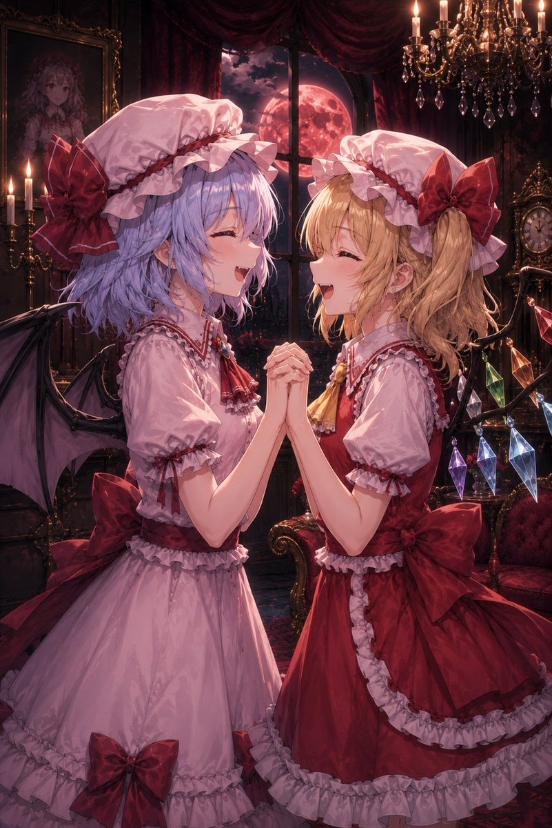 Gothic Vampire Sisters — GPT Image 2 image prompt example