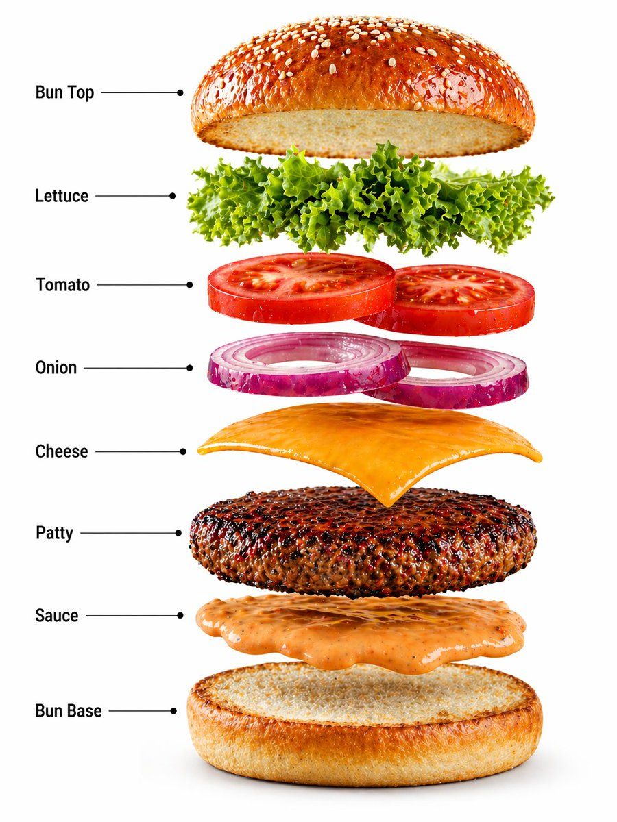 Gourmet Burger Commercial Photography — GPT Image 2 image prompt example
