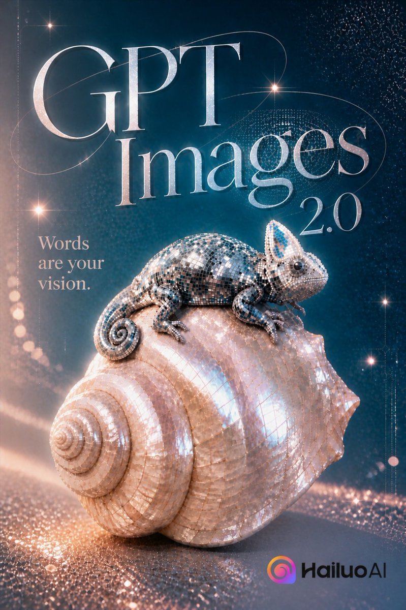 Gpt Images Chameleon Poster — GPT Image 2 image prompt example