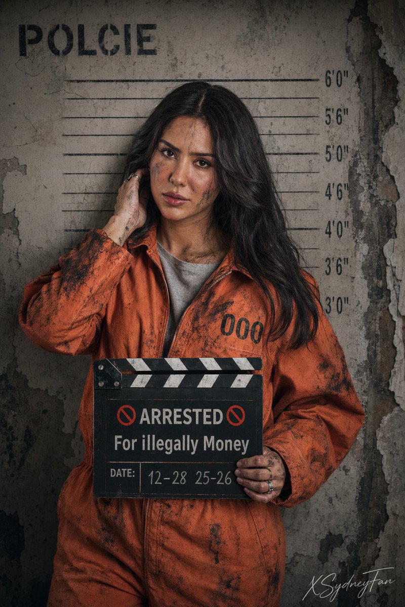 Gritty Prison Mugshot Portrait — GPT Image 2 image prompt example