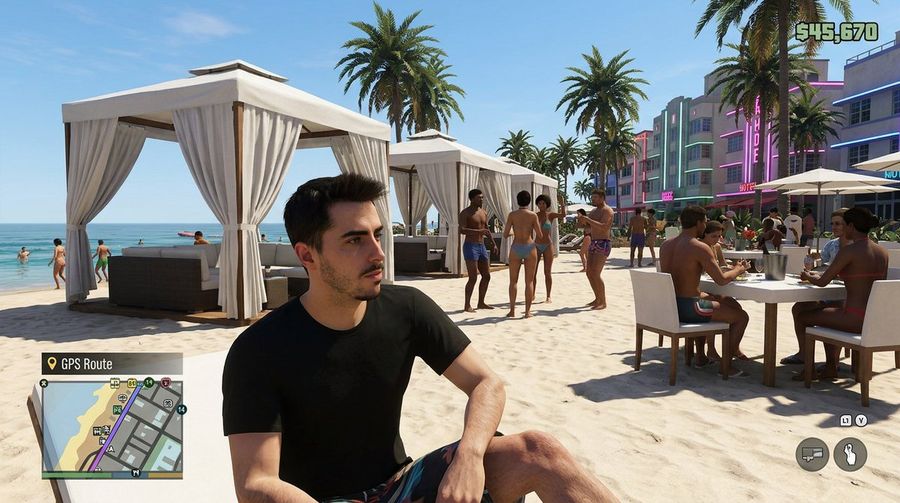 Gta Beach Club Gameplay — GPT Image 2 image prompt example