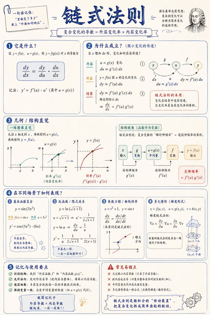 Hand Drawn Math Infographic — GPT Image 2 image prompt example