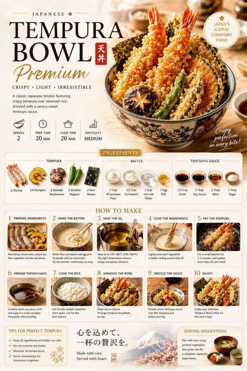 Hero Dish Recipe Poster — GPT Image 2 image prompt example