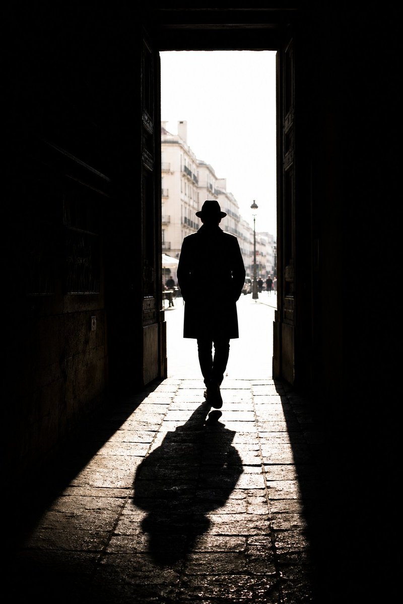 High Contrast Urban Silhouette — GPT Image 2 image prompt example