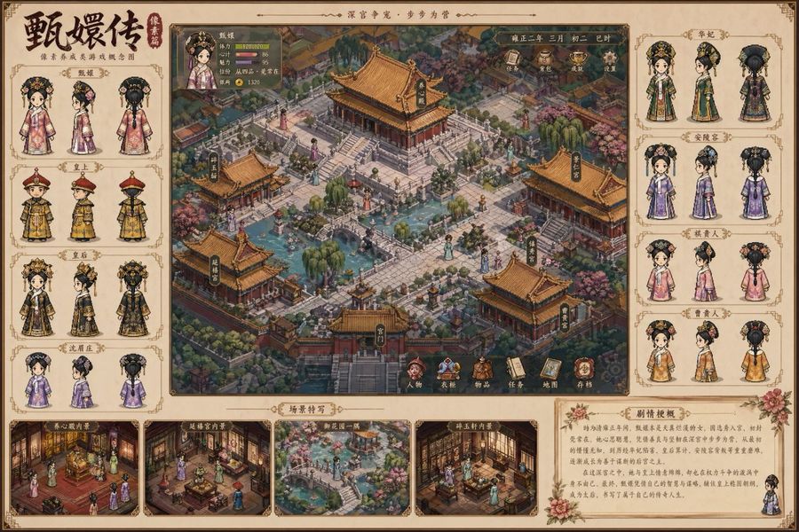 Historical Drama Pixel Art — GPT Image 2 image prompt example
