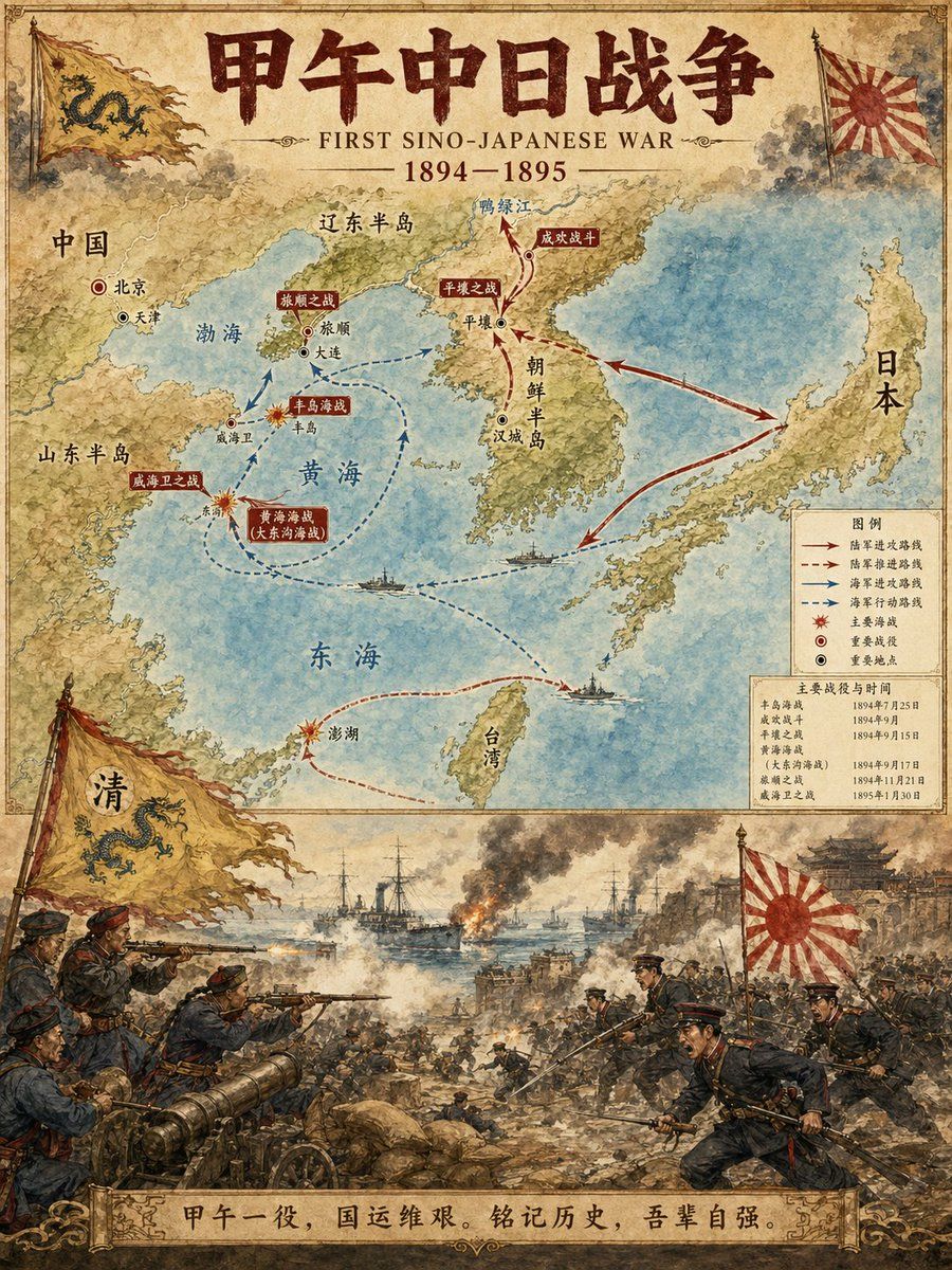Historical Map Infographic — GPT Image 2 image prompt example