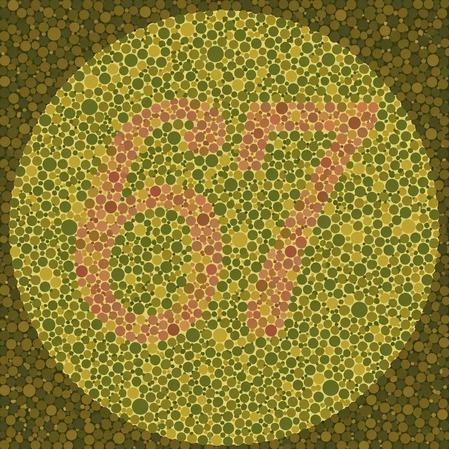 Ishihara Color Blindness Test Plate — GPT Image 2 image prompt example