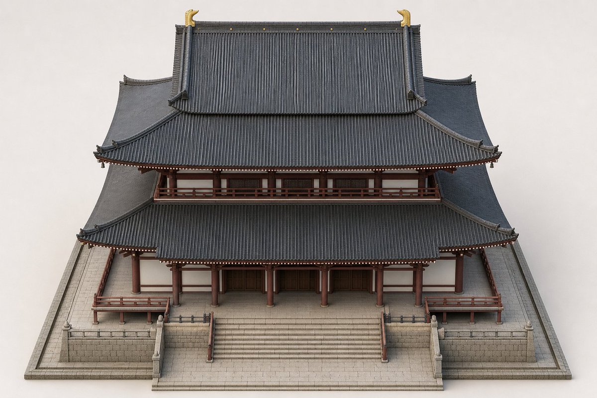 Isometric Architectural Model Template — GPT Image 2 image prompt example