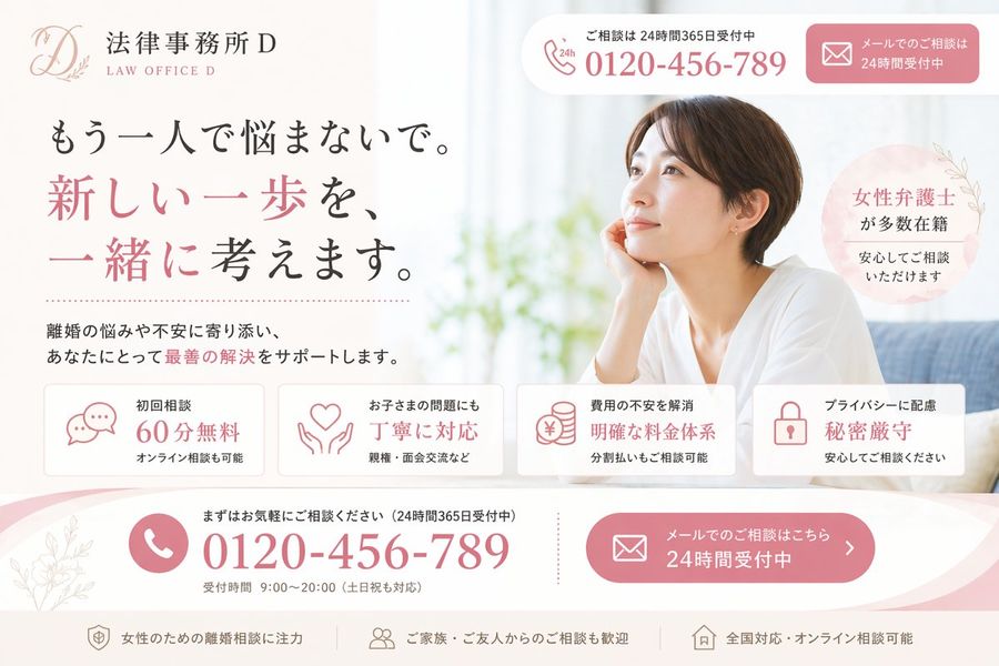 Japanese Divorce Law Hero — GPT Image 2 image prompt example