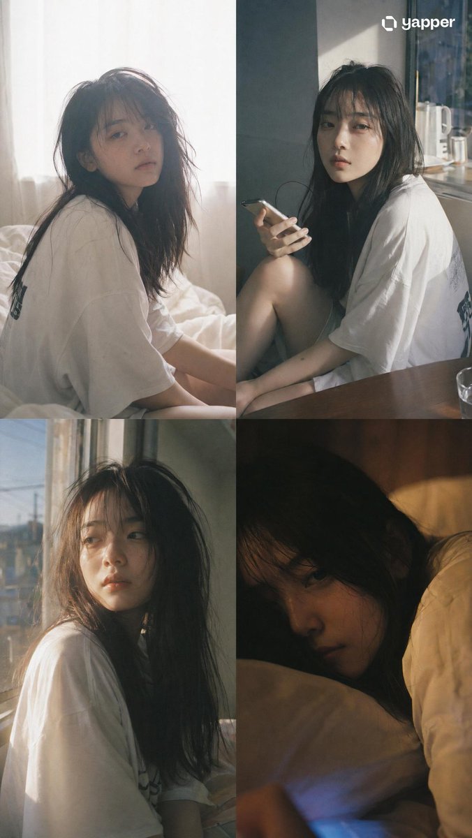 Japanese Film Aesthetic Portrait Grid — GPT Image 2 image prompt example