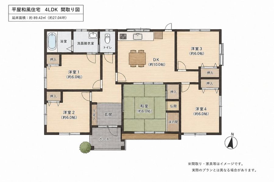 Japanese House Floor Plan Generator — GPT Image 2 image prompt example