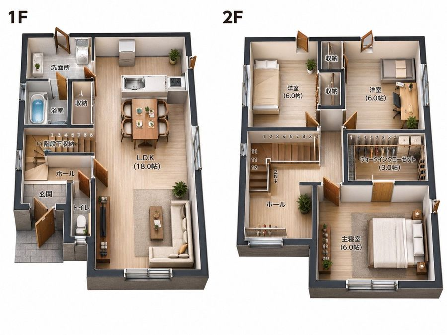 Japanese House Floor Plan — GPT Image 2 image prompt example