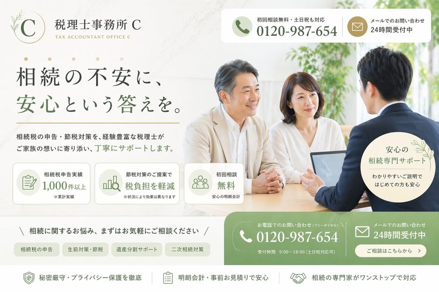 Japanese Inheritance Tax Hero — GPT Image 2 image prompt example