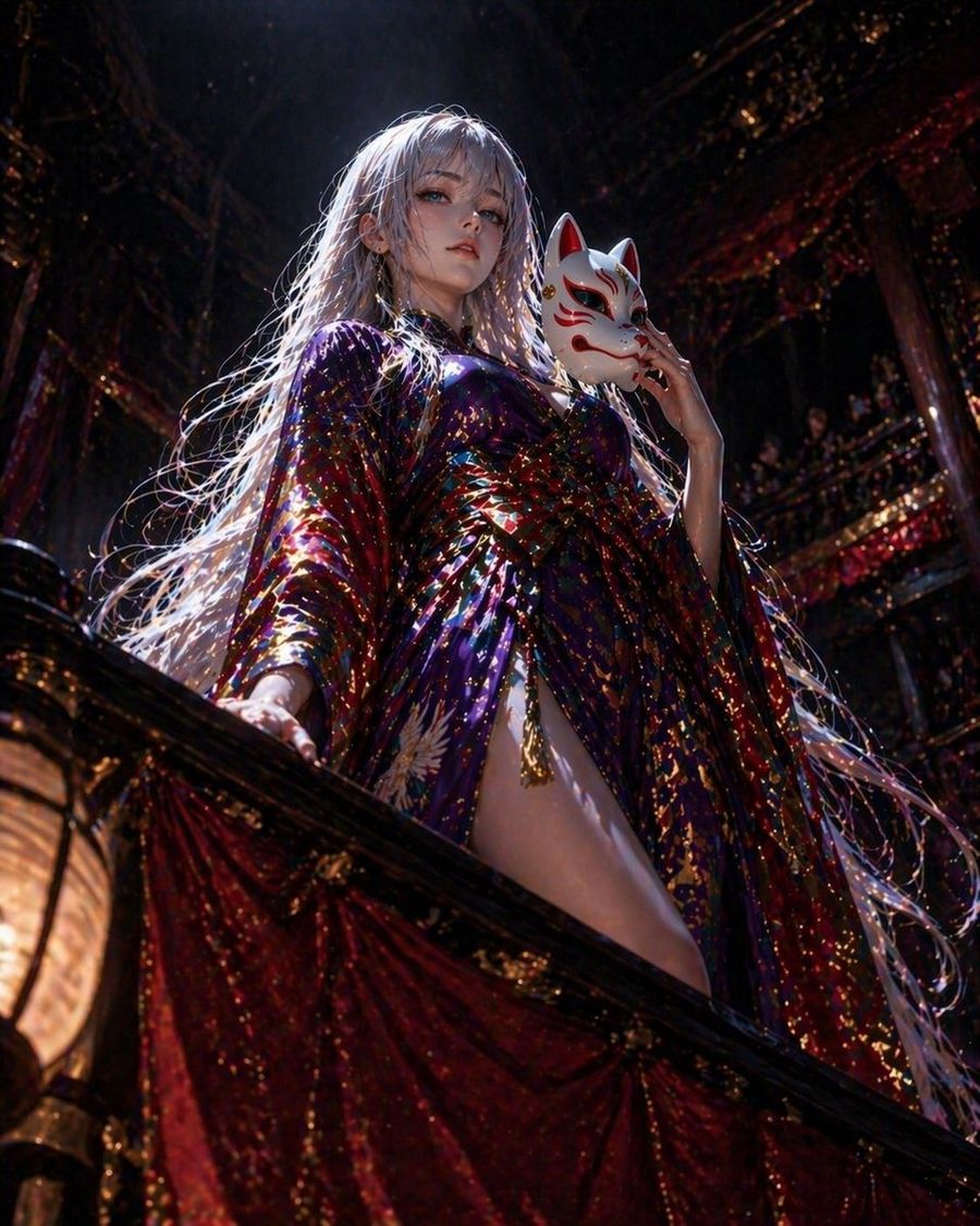 Japanese Kunoichi Character Prompt — GPT Image 2 image prompt example