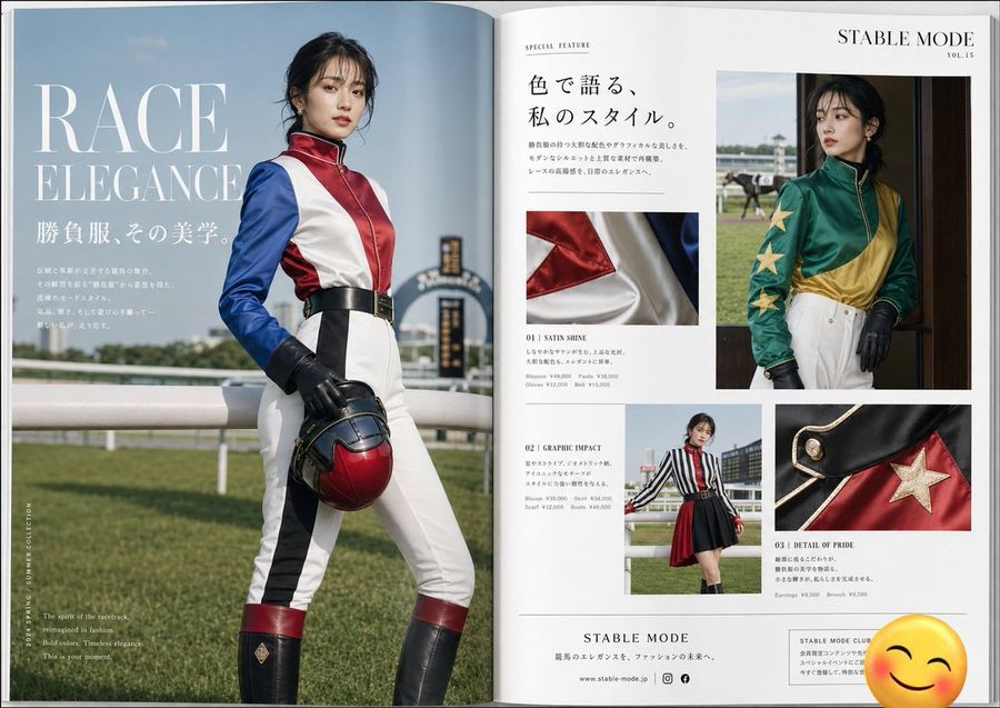 Jockey Fashion Magazine Spread — GPT Image 2 image prompt example