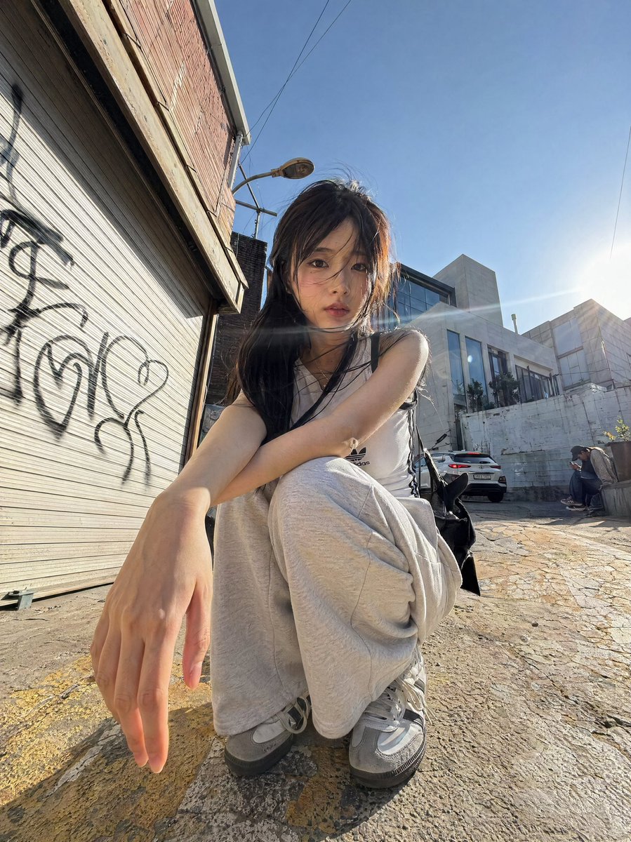 Korean Girl Street Photography — GPT Image 2 image prompt example