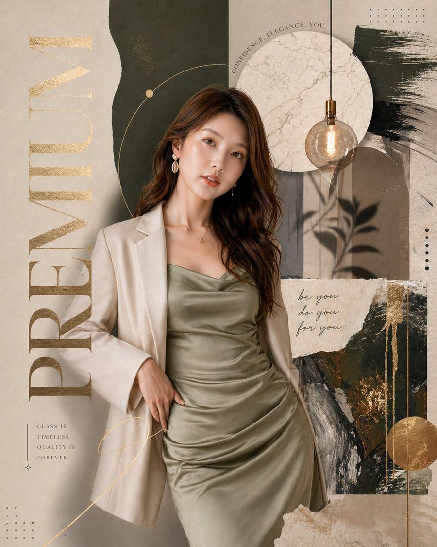 Luxury Fashion Editorial Magazine Poster — GPT Image 2 image prompt example