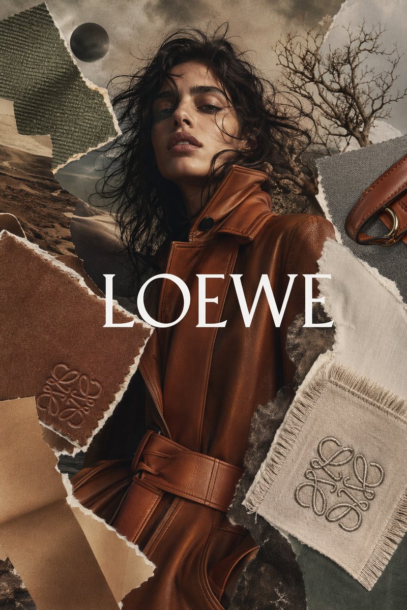 Luxury Fashion Torn Paper Collage — GPT Image 2 image prompt example