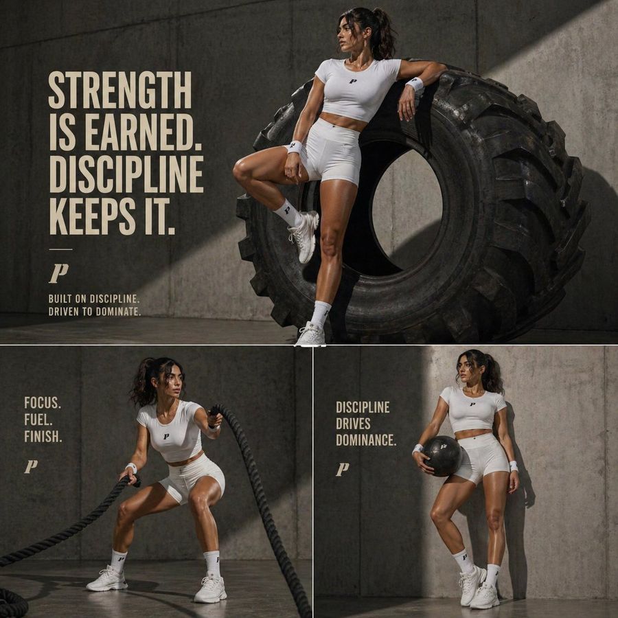 Luxury Fitness Editorial Layout — GPT Image 2 image prompt example