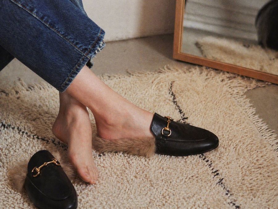 Luxury Fur Lined Loafer Lifestyle Photo — GPT Image 2 image prompt example