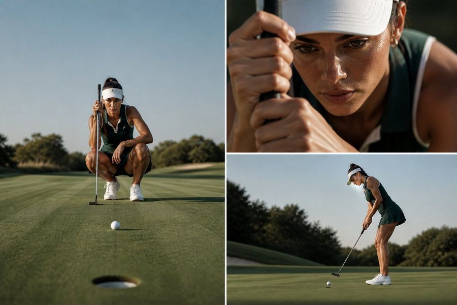 Luxury Golf Editorial Collage — GPT Image 2 image prompt example