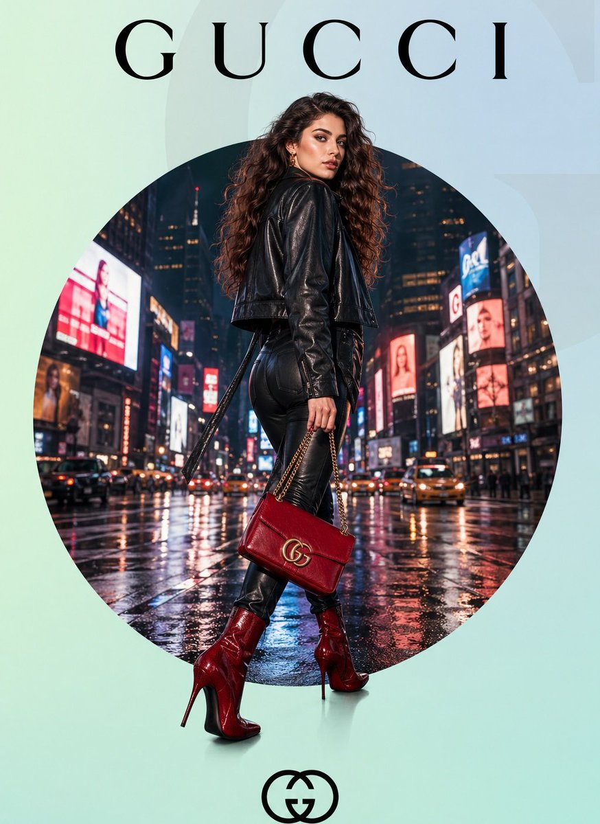 Luxury Gucci Style Fashion Ad Prompt — GPT Image 2 image prompt example