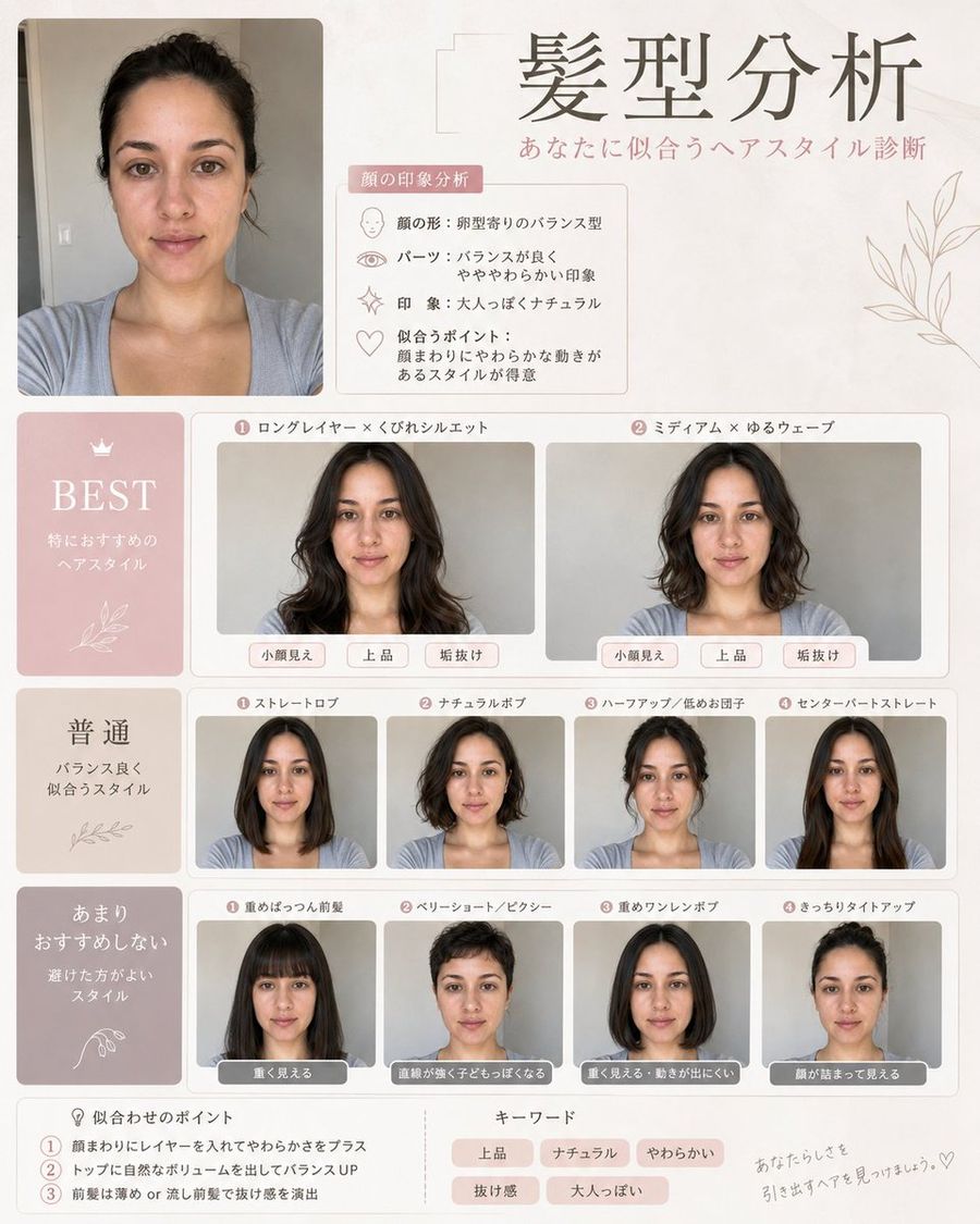 Luxury Hair Makeup Analysis Guide — GPT Image 2 image prompt example