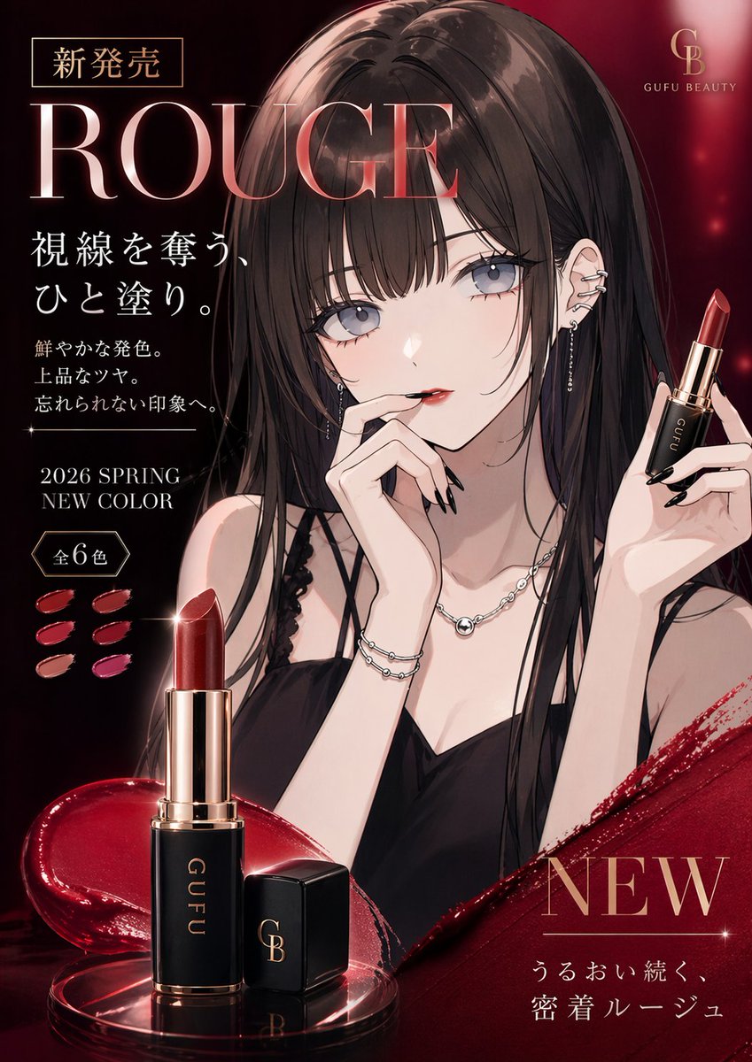 Luxury Lipstick Ad Transformation — GPT Image 2 image prompt example