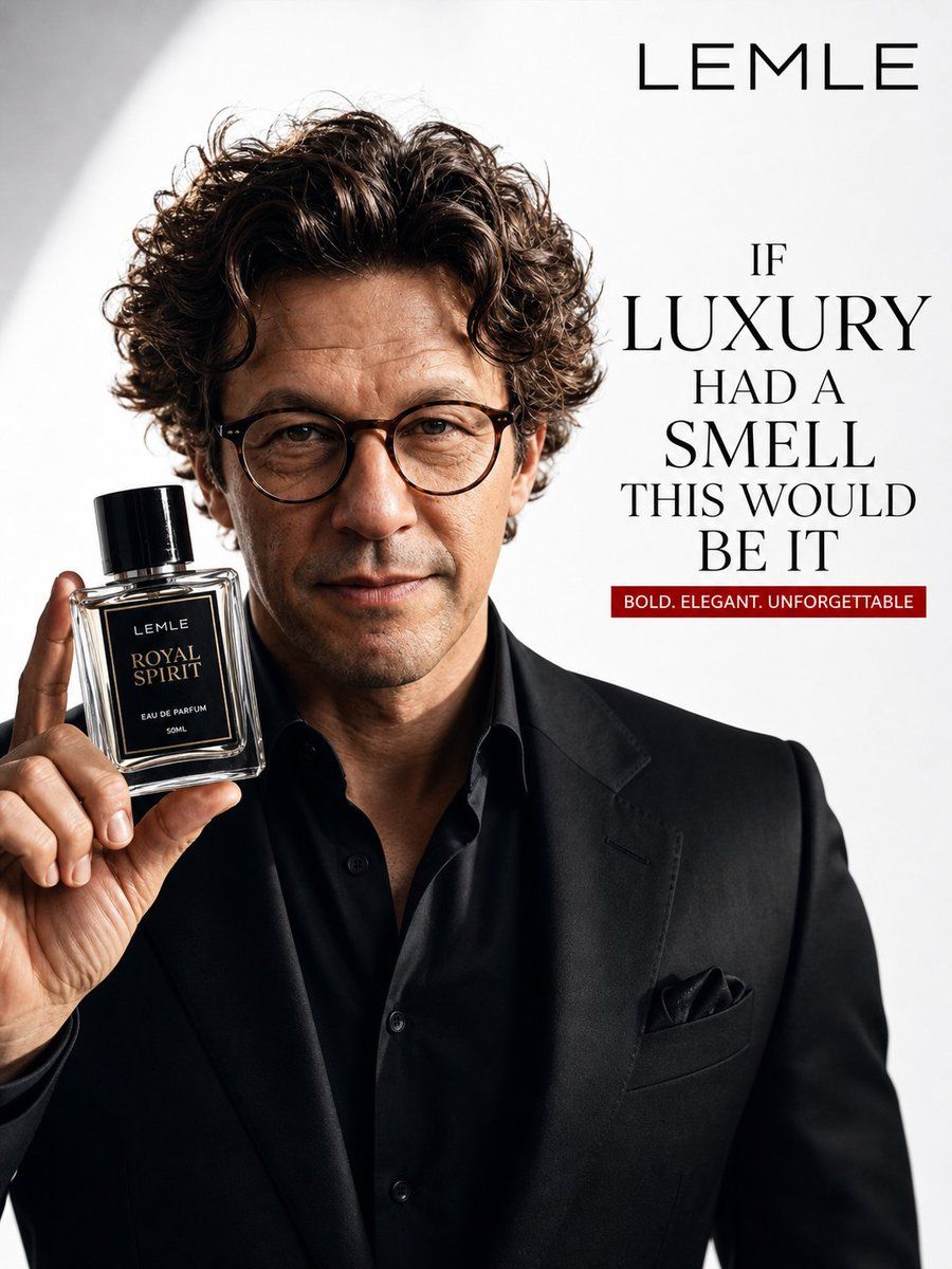 Luxury Perfume Ad Portrait — GPT Image 2 image prompt example
