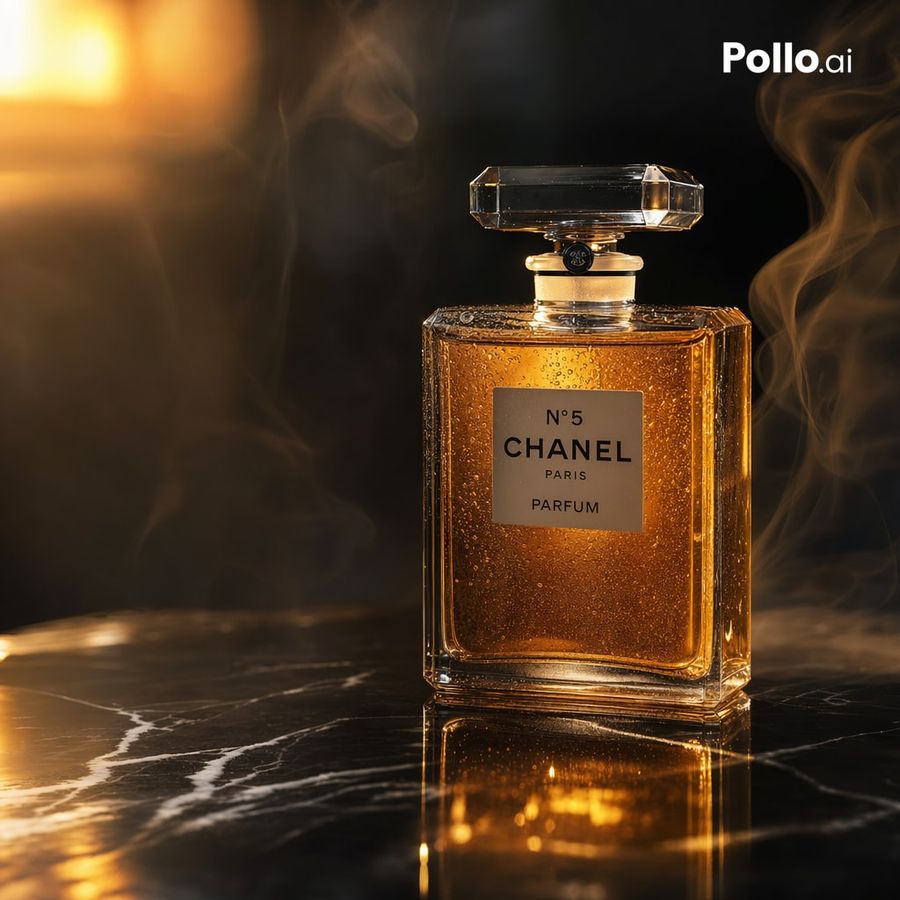 Luxury Perfume Ad Shot — GPT Image 2 image prompt example