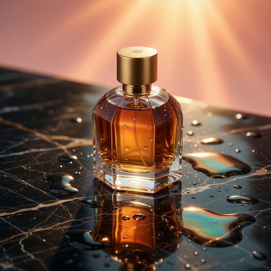 Luxury Perfume Marble by @AskVenice — GPT Image 2 image prompt example