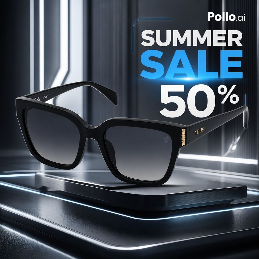 Luxury Sunglasses Summer Sale — GPT Image 2 image prompt example