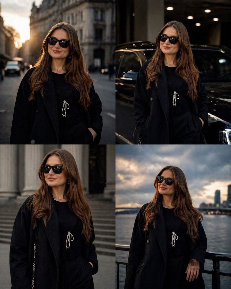 Luxury Urban Street Portrait — GPT Image 2 image prompt example