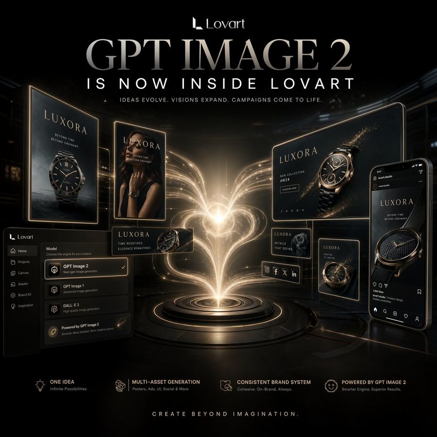 Luxury Watch Campaign Poster — GPT Image 2 image prompt example