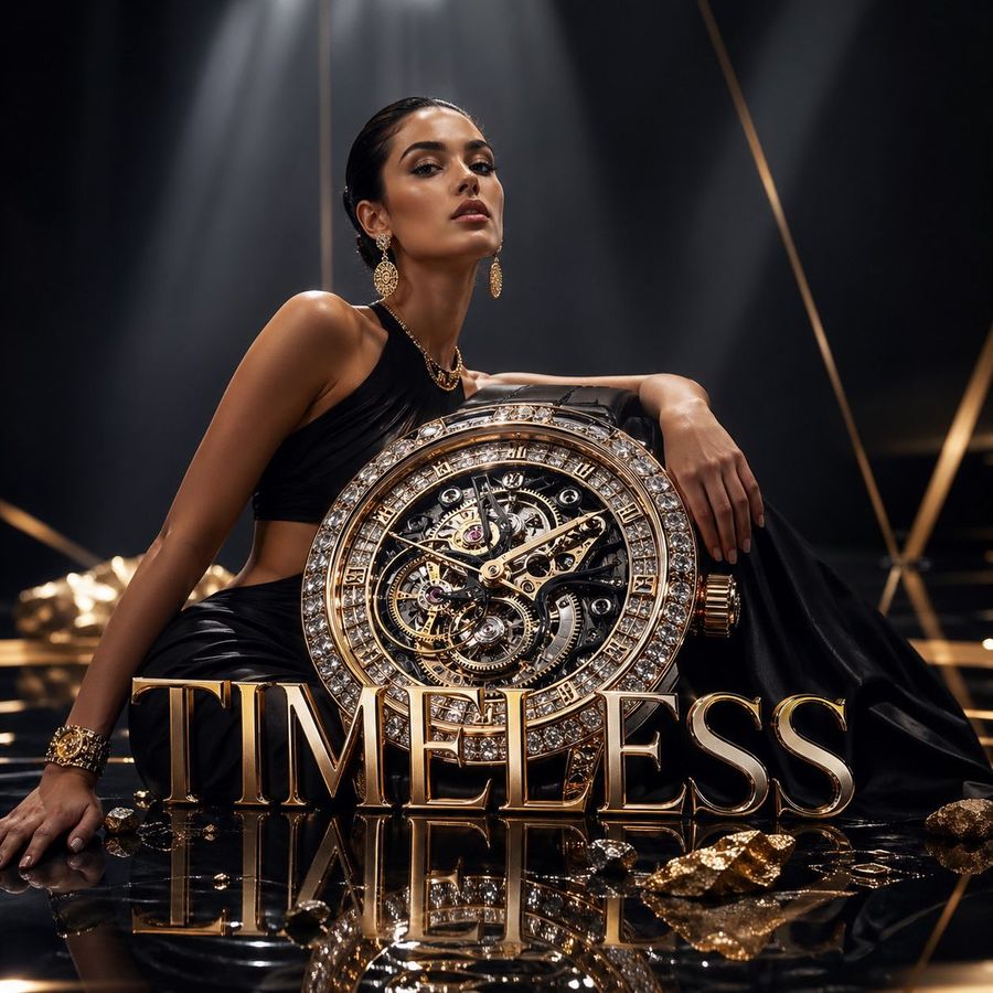 Luxury Watch Fashion Ad — GPT Image 2 image prompt example