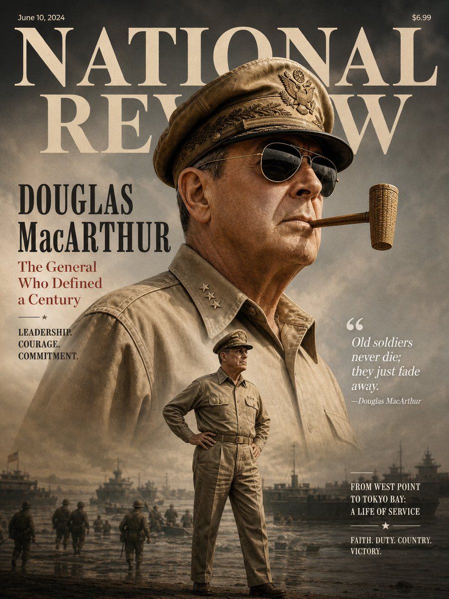 Macarthur Magazine Cover — GPT Image 2 image prompt example