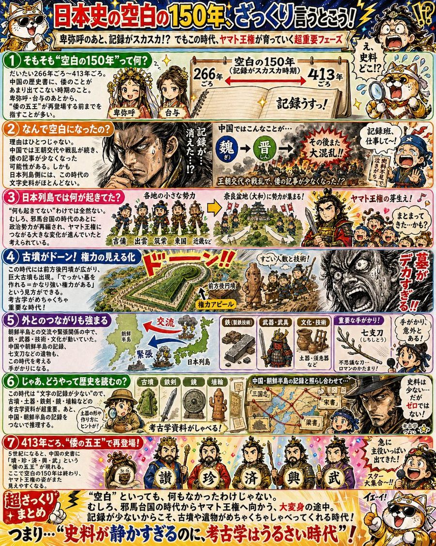 Manga History Poster On Japans 150 Year Gap — GPT Image 2 image prompt example