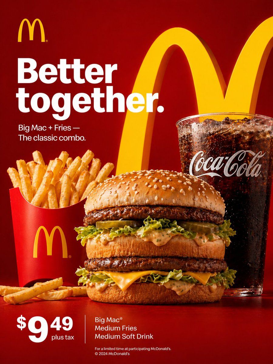 Mcdonalds Advertisement Prompt — GPT Image 2 image prompt example