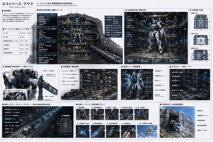 Mecha Base Technical Specs — GPT Image 2 image prompt example