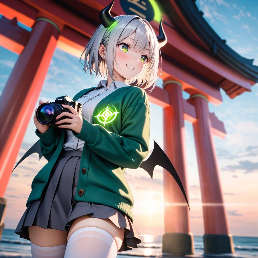 Mecha Gijinka Anime — GPT Image 2 image prompt example