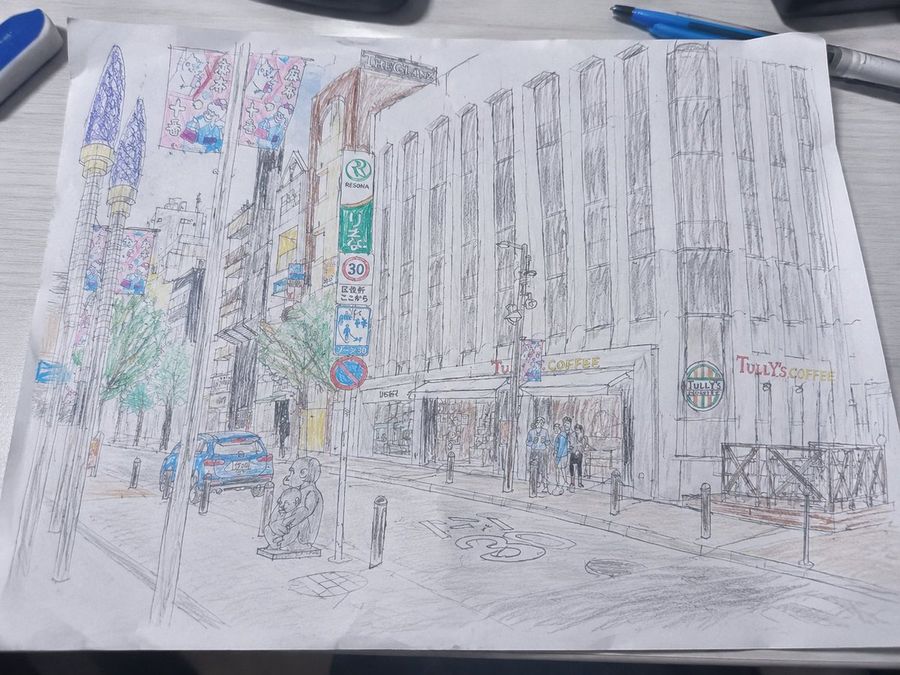Mediocre Artist Drawing Style — GPT Image 2 image prompt example