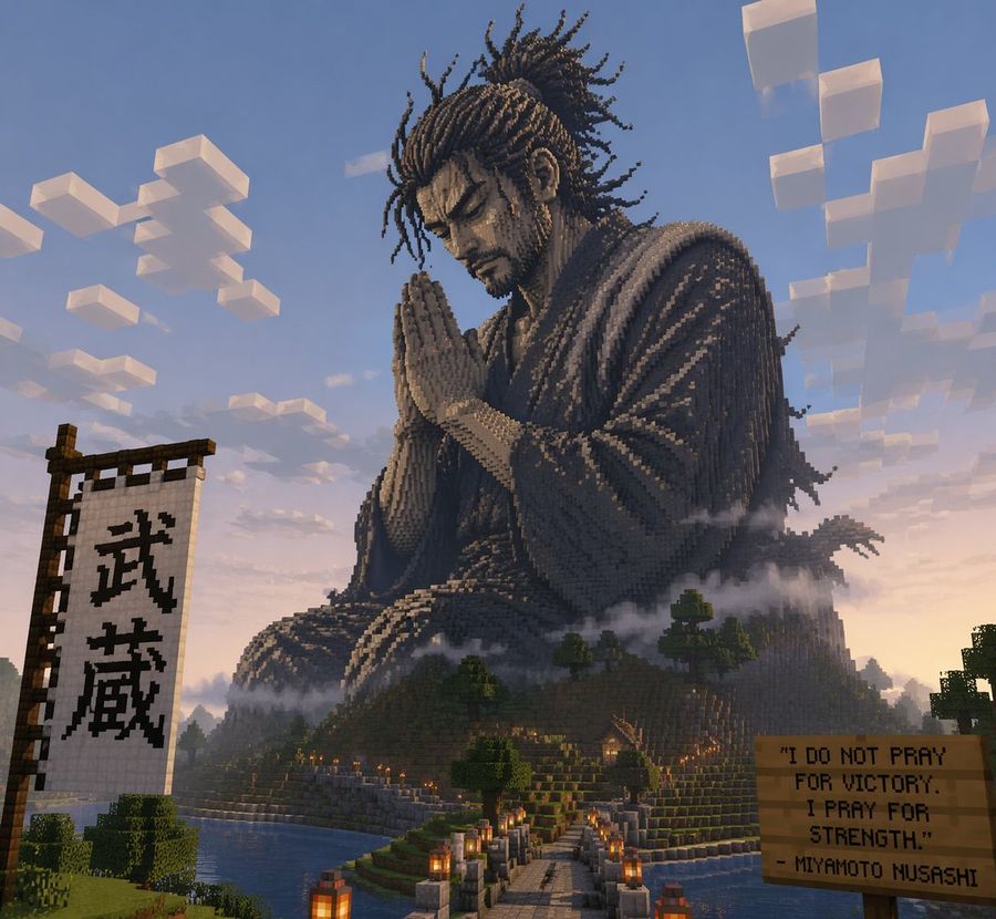 Minecraft  — GPT Image 2 image prompt example