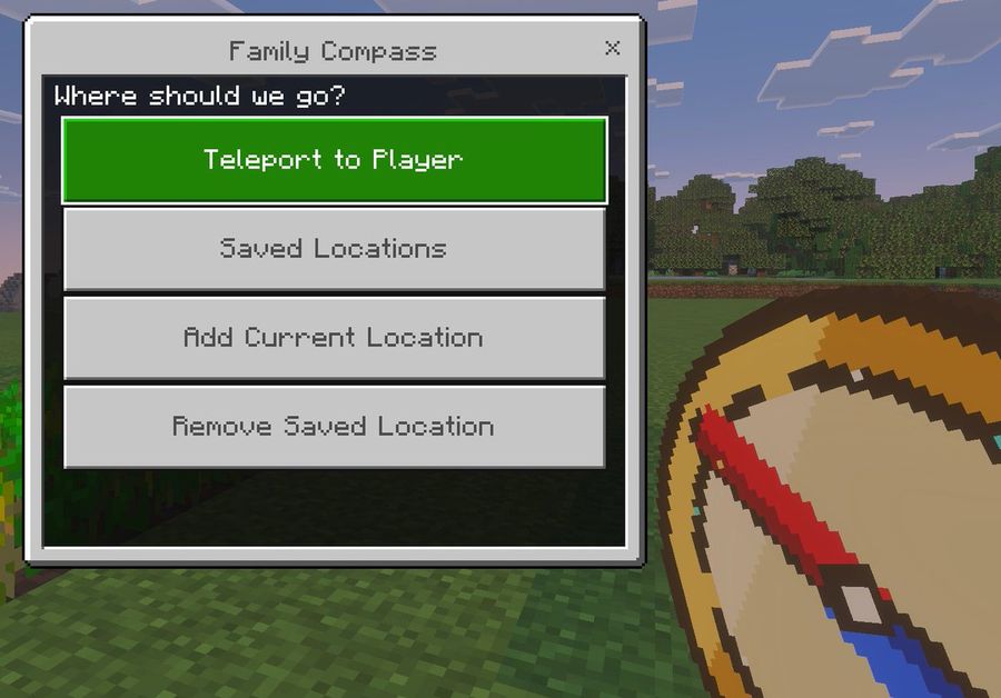 Minecraft Family Compass Ui — GPT Image 2 image prompt example