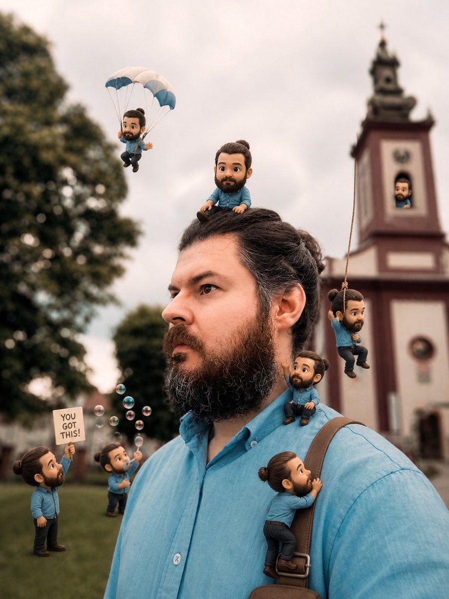Miniature Clone Portrait — GPT Image 2 image prompt example
