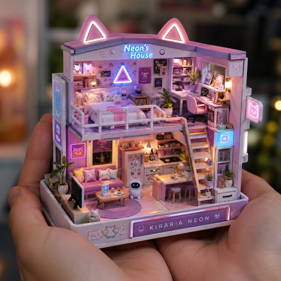 Miniature Handcrafted Object Photography — GPT Image 2 image prompt example