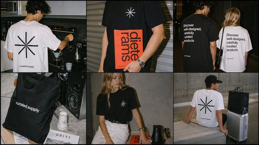 Minimal Streetwear Merch Campaign Grid — GPT Image 2 image prompt example