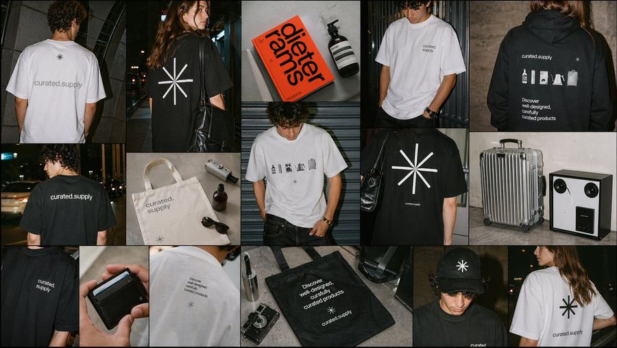 Minimal Streetwear Merch Moodboard — GPT Image 2 image prompt example
